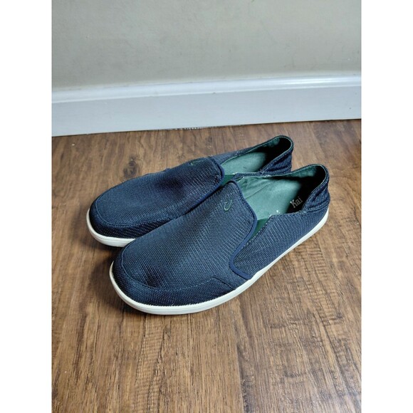 Olukai Blue Nohea Mesh Slip-On All Weather Loafer  Shoes Men Sz 10M